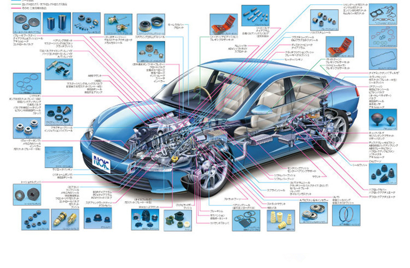 汽車油封丨可能你想不到，汽車上面橡膠制品有快二百件